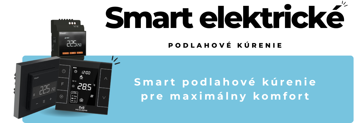 Baner - Smart elektrické podlahové kúrenie SK